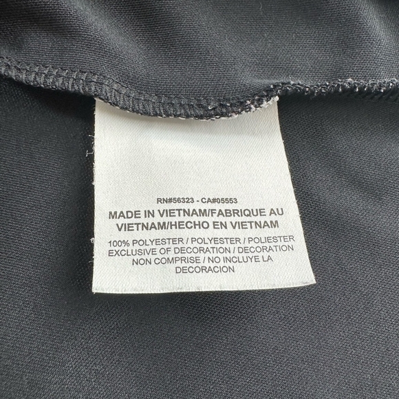 NIKE Golf Shirt 2015 U.S. Open Chambers Bay Black Dri-Fit Performance Polo Top - Picture 9 of 10